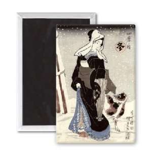  Winter, from the series Shiki no uchi (The   3x2 inch 