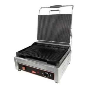  Panini / Sandwich Grill, Single Grooved, 120v Kitchen 