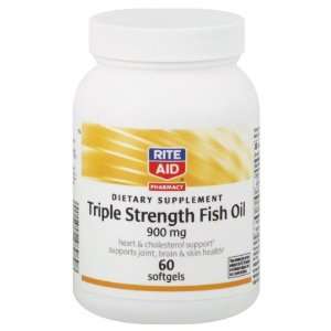  Rite Aid Fish Oil, 60 ea