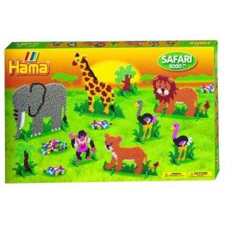 Hama / Safari Animals Fuse Beads Giant Gift Set