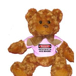   BY AN AVID BEADER Plush Teddy Bear with WHITE T Shirt Toys & Games