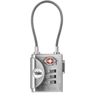  Yale YTI1/30/350/1 TSA Recognized Travel Lock with 3 Dial 