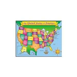  Chart  Usa Map Toys & Games