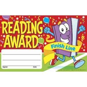  Reading Award   Finish Line Recognition Award Toys 