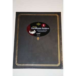  Black/Gold Award Certificate Holders, 6