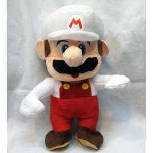  Mario Bro 9 inch Mascot Fire Mario Plush Toys & Games