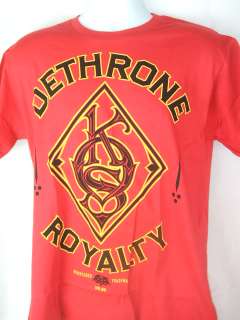 JOSH KOSCHECK Dethrone Royalty Red T shirt NEW UFC  