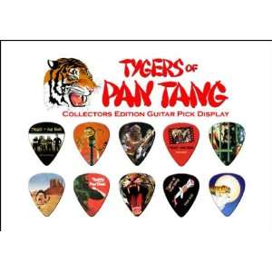 Tygers of Pan Tang Premium Celluloid Guitar Picks Display 