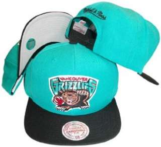  Vancouver Grizzlies Turquoise/Black Two Tone Snapback 