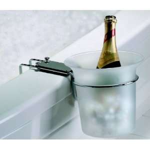 Taymor 7 Inch Shower Bath Champagne / Wine Bath Tub Frosted Acrylic 