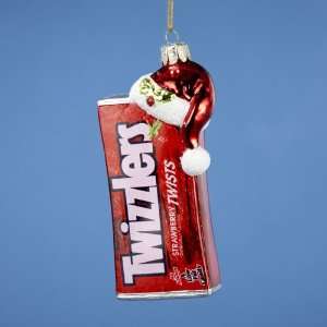   Hersheys Glass Twizzlers Candy Bar Ornament 5