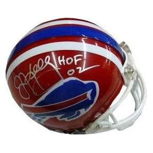 Signed Jim Kelly Mini Helmet   Replica   Autographed NFL Mini Helmets 
