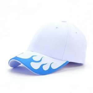  FIRM BRIM ADJUSTABLE POWDER/SKY/WHITE HAT CAP HATS 