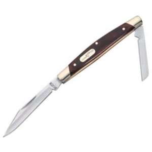  Buck Knives 375 Deuce Pocket Knife with Wood Handles 
