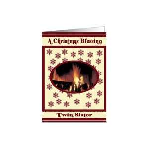  Twin Sister Blessing Christmas Card Card Health 