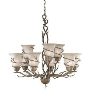  Kenroy Lighting   Chandelier   Twigs   90909NUT