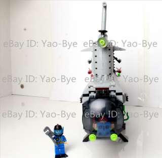 15 LARGE MODERN NUCLEAR POWERED SUBMARINE BUIDLING TOYS 3 MINIFIG 382 