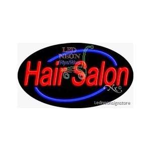 Hair Salon Neon Sign 17 inch tall x 30 inch wide x 3.50 inch wide x 3 