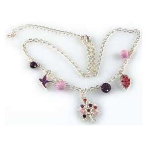  Viva Beads and Viva Bead Jewelry Necklace Charm Plum 