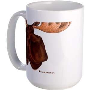  moose Animals Large Mug by  