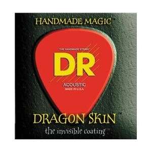  DR Strings DSA 13 Dragonskin K3 Coated Acoustic Strings 