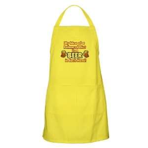  Apron Lemon My Idea of a Balanced Diet is a Beer in Each 