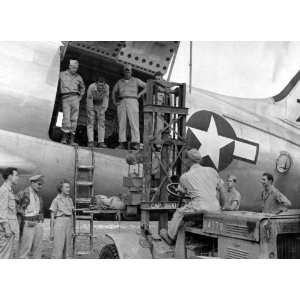 AIR Evacuation of Patients in China 1946 8 1/2 X 11 Photograph