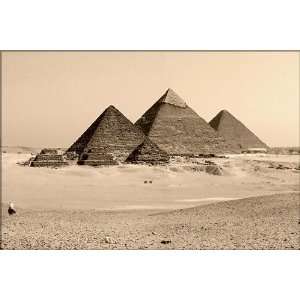 Giza, Egypt Pyramids   24x36 Poster