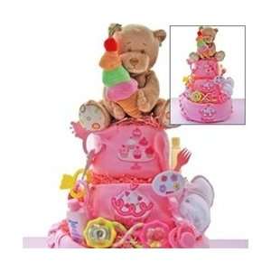 Sweet Baby Cupcake Diaper Cake  Grocery & Gourmet Food