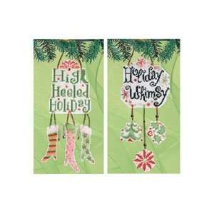   High Heeled Holiday Counted Cross Stitch Kits Arts, Crafts & Sewing