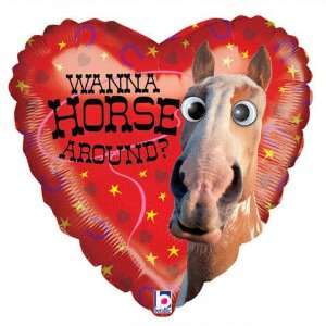  Wanna Horse Around? Google Eyes 21 Mylar Balloon Toys 