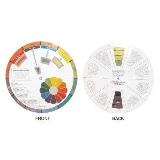 Hair Art Color Wheel Education Tool Learn Handling And Mixing Hair 