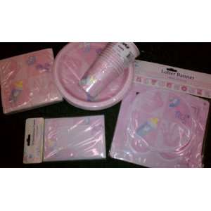  Baby Shower Party Pack (Pink) 