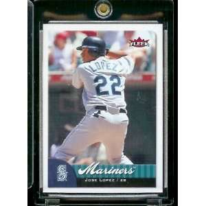  2007 Fleer Baseball # 63 Jose Lopez   Mariners   MLB 