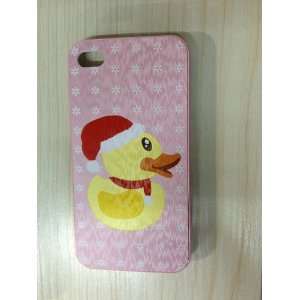  Lovely Pet Cutie Duck Cartoon Hard Shell Case for iPhone 4 