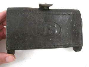   US M1874 McKeever Cartridge Box Watervliet Arsenal 5th Type .45 70 #1