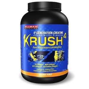  AllMax Nutrition Krush 4 Creatine, Fruit Punch, 3.3 lbs 