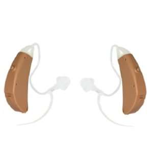  Hearing Aids, Rosebud Basic Mini Behind the Ear Digital Hearing 