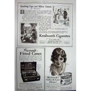   Advertisement 1922 Citroen Crossley Harrods Cigarettes