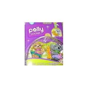 Polly Pocket Sparklin Pets Duets Series 3 No. 72 Kitten and No. 73 