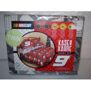  NASCAR #9 Kasey Kahne 3 pc Twin Size Sheet Set Sports 