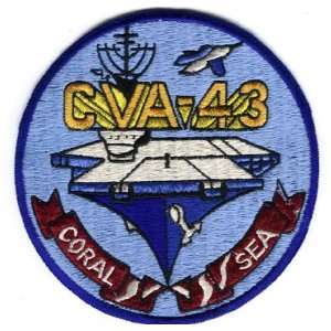  CVA 43 Patch Military Arts, Crafts & Sewing