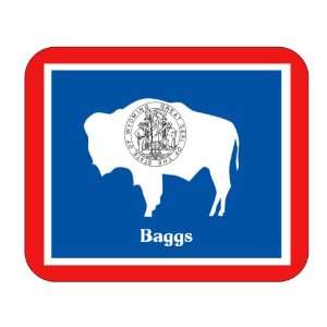  US State Flag   Baggs, Wyoming (WY) Mouse Pad Everything 