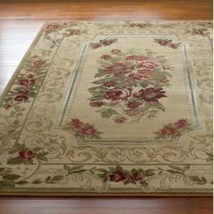  American Living Blakemore Area Rugs   Ivory, Olive, Red 