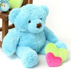  Sammy Chubs Plush and Adorable Sky Blue Teddy Bear 30in Toys & Games