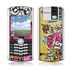   FRES10065 Blackberry Pearl  8100  Freshman 15  Stand Skin Electronics