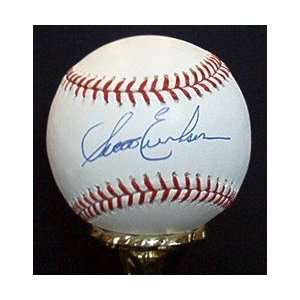  Scott Erickson Autographed Baseball   Autographed 