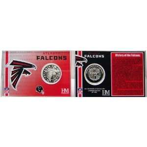  Atlanta Falcons Nfl Team History Coin Card Sports 