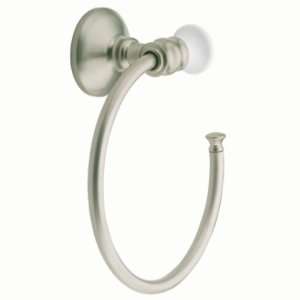  Moen DN3586BNW Highland Towel Ring, Brushed Nickel and 