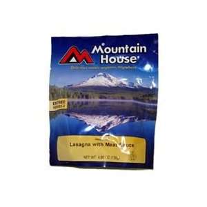 Mountain House Lasagna with Meat Sauce Entree   2 Serving Single Pouch 
